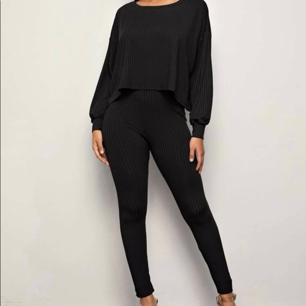 Long Sleeve Top & Leggings Set